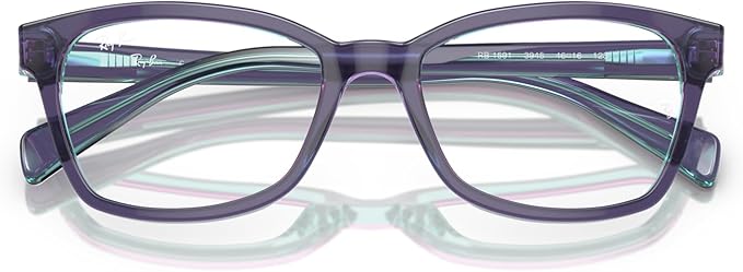 Ray-Ban girls Ry1591 Square Prescription Eyeglass Frames