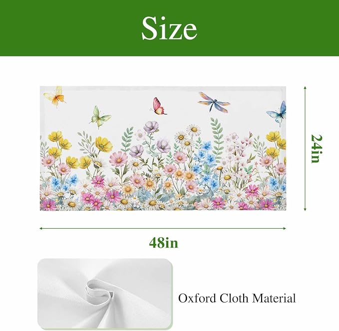 Fluorescent Light Covers for Ceiling Lights Spring Flowers Magnetic Light