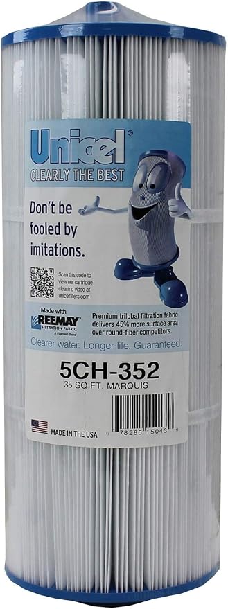 Unicel 5CH-352 35 Square Foot Media Replacement Hot Tub Spa Filter Cartridge