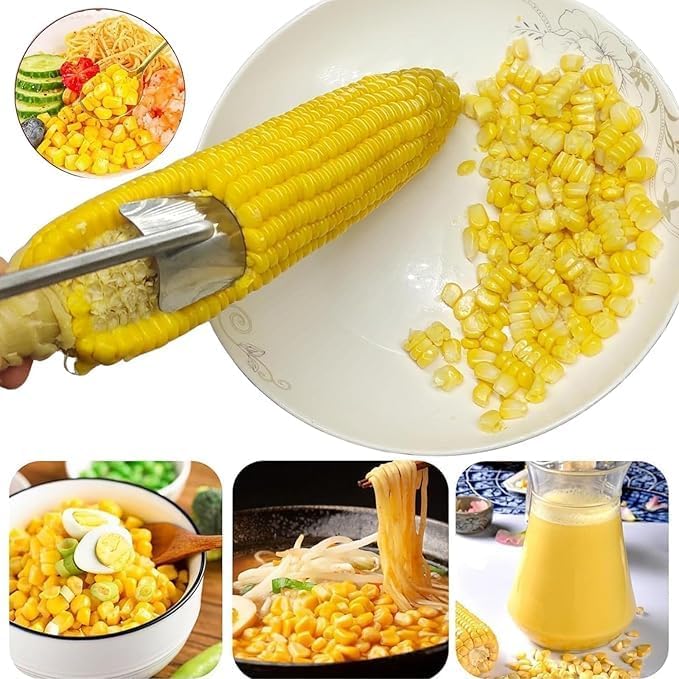 2 Packs Corn Peeler for Corn on the Cob,2026 Upgraded Corn Stripper for Corn on the Cob,Corn on the Cob Remover,Corn Cob Stripper tool Easy to Clean