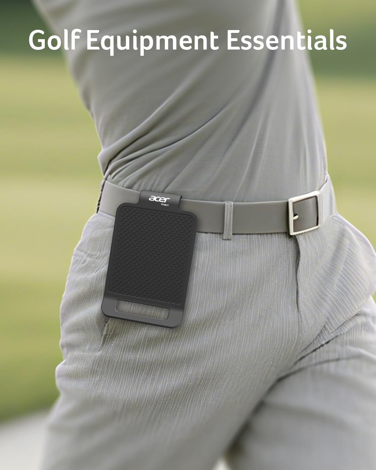 Acer Gadget Magnetic Belt Clip Compatible for Golf Laser Rangefinders, Golf Accessories, Black