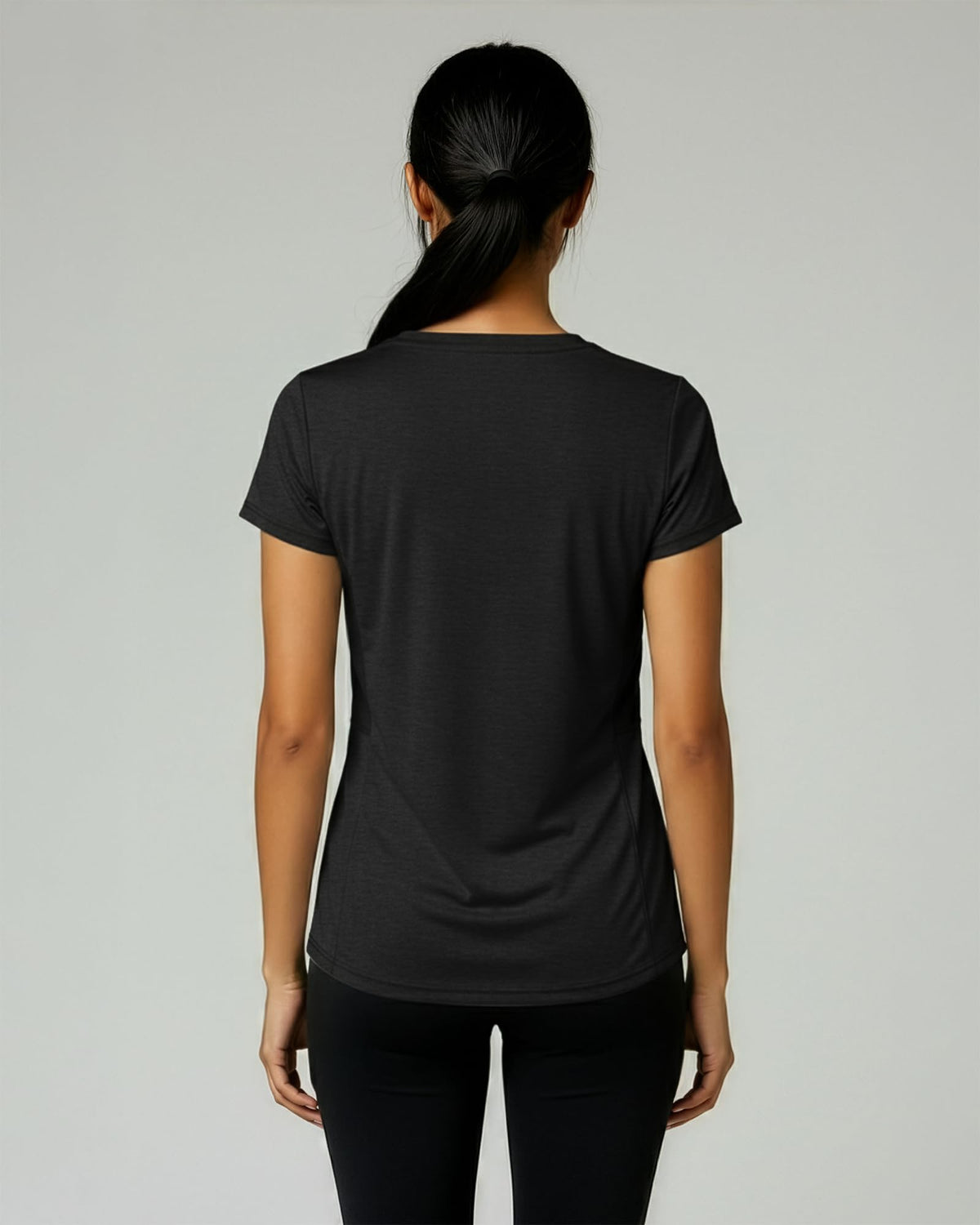 5 Pack Womens Dry Fit V Neck Workout Tops Athletic T Shirts Gym Yoga Tees