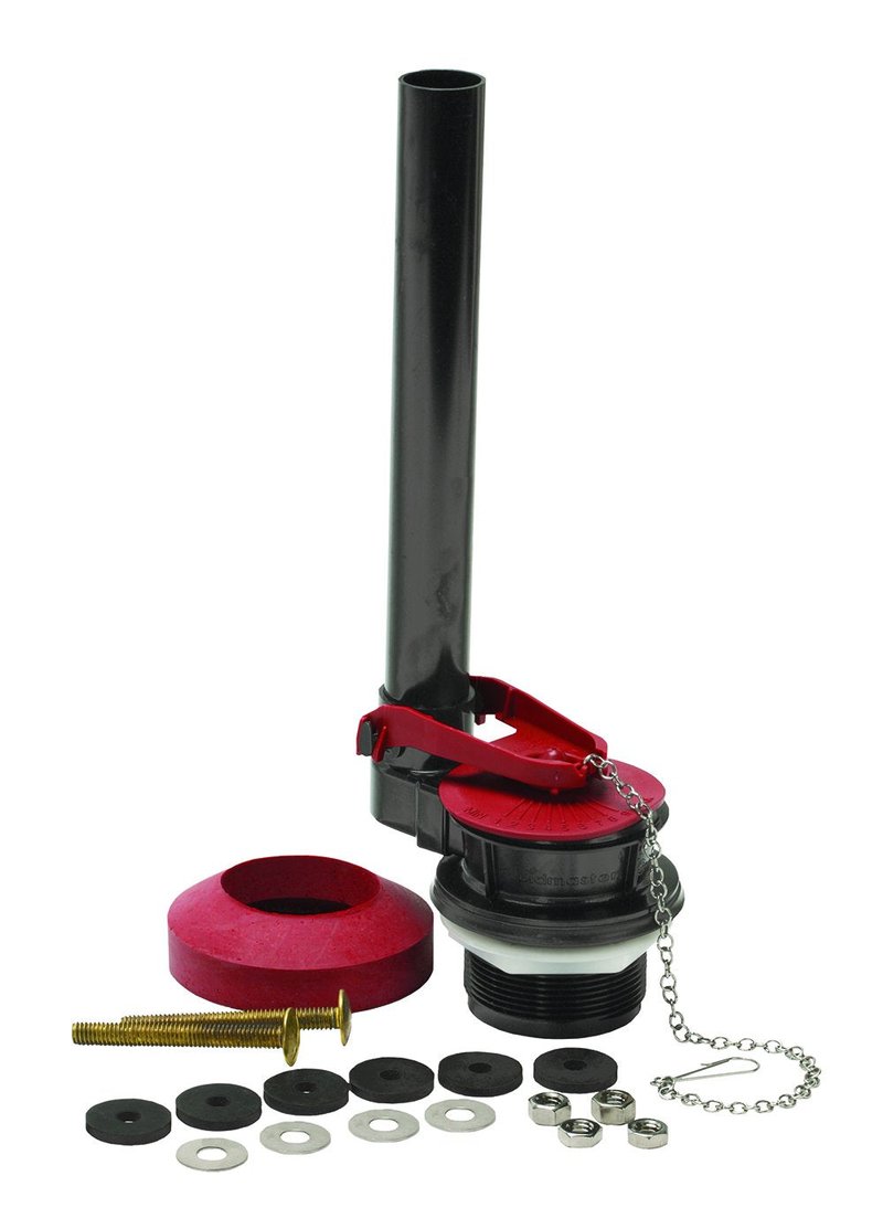 Fluidmaster 400AKR Universal All in One Toilet Repair Kit for 2-Inch Flush Valves,Easy Install,(Pack of 10)