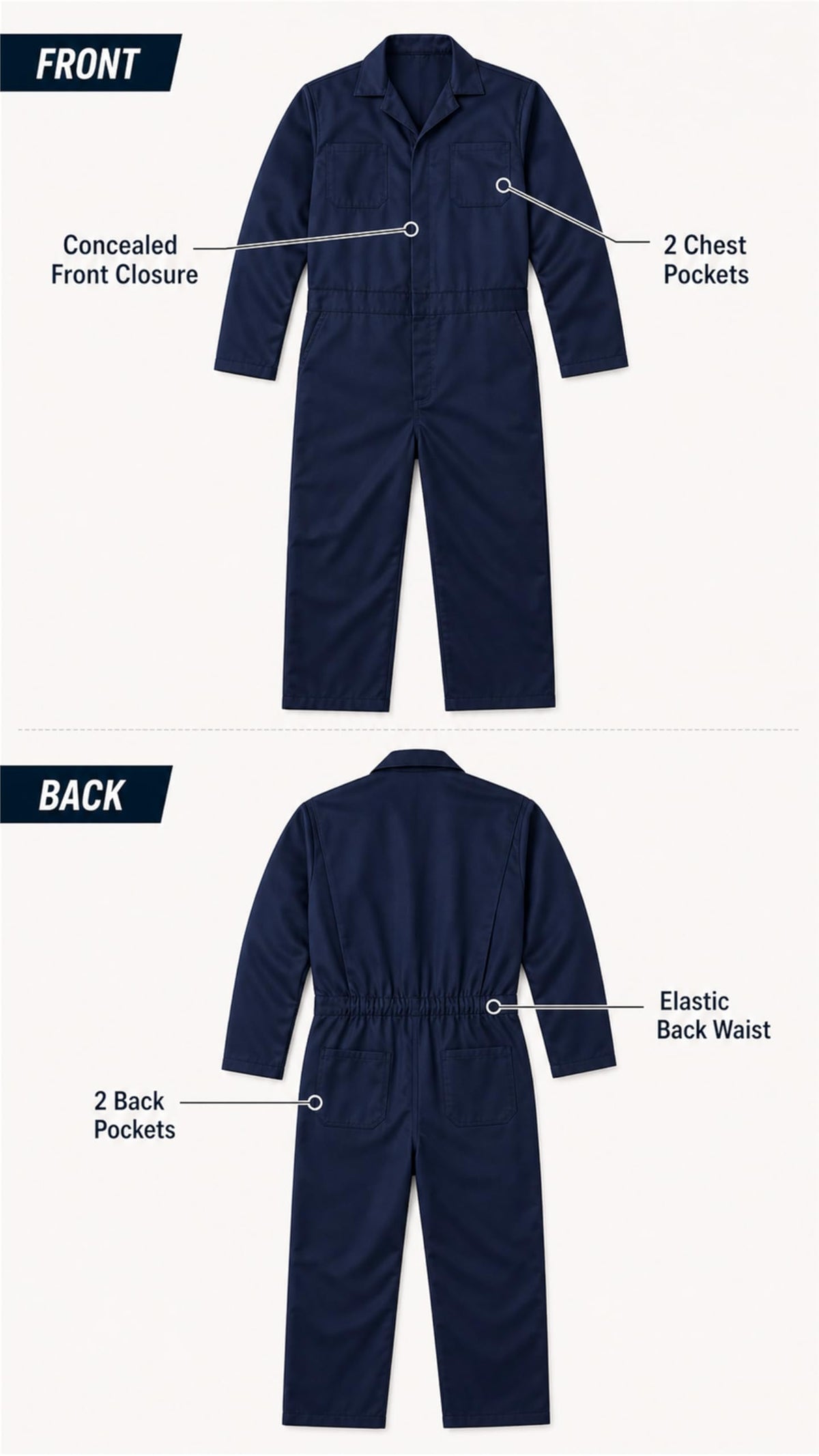 JPXH Blue Adult Jumpsuit Coveralls Halloween Navy Costume for Men