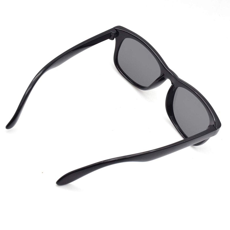 JUSLINK Toddler Sunglasses, Polarized Flexible Boys Girl Baby and Kids Sunglasses Age 2 to 10 (2 Black)