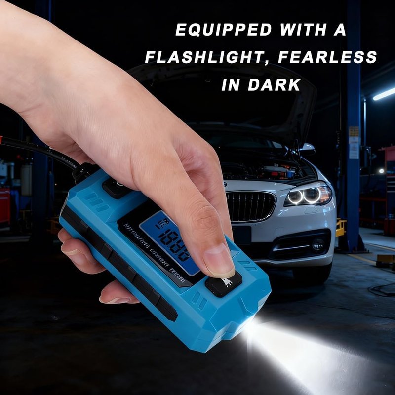 Automotive Battery Drain Tester, Parasitic Drain Detection Tool with Voltage Display, Car Battery Leakage Checker, High-Precision Current Meter for Cars Trucks RV (1PC)