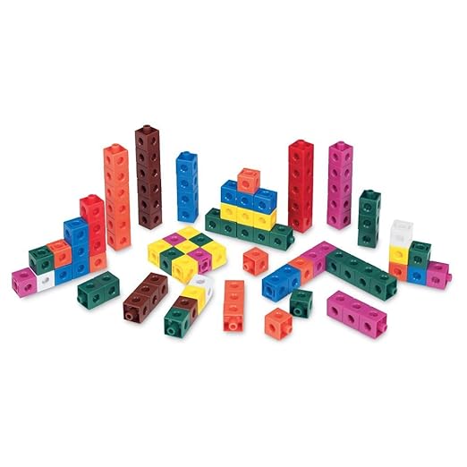 hand2mind Snap Cubes, Math Linking Cubes, Plastic Cubes, Snap Blocks, Color Sorting, Connecting Cubes, Math Manipulatives, Counting Cubes for Kids Math, Math Cubes, Math Counters (Set of 2000)