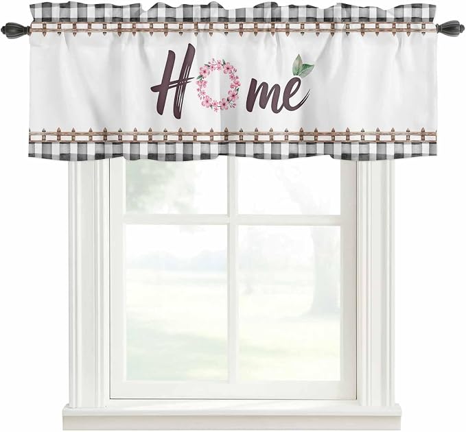 Spring Flowers Curtain Valances
