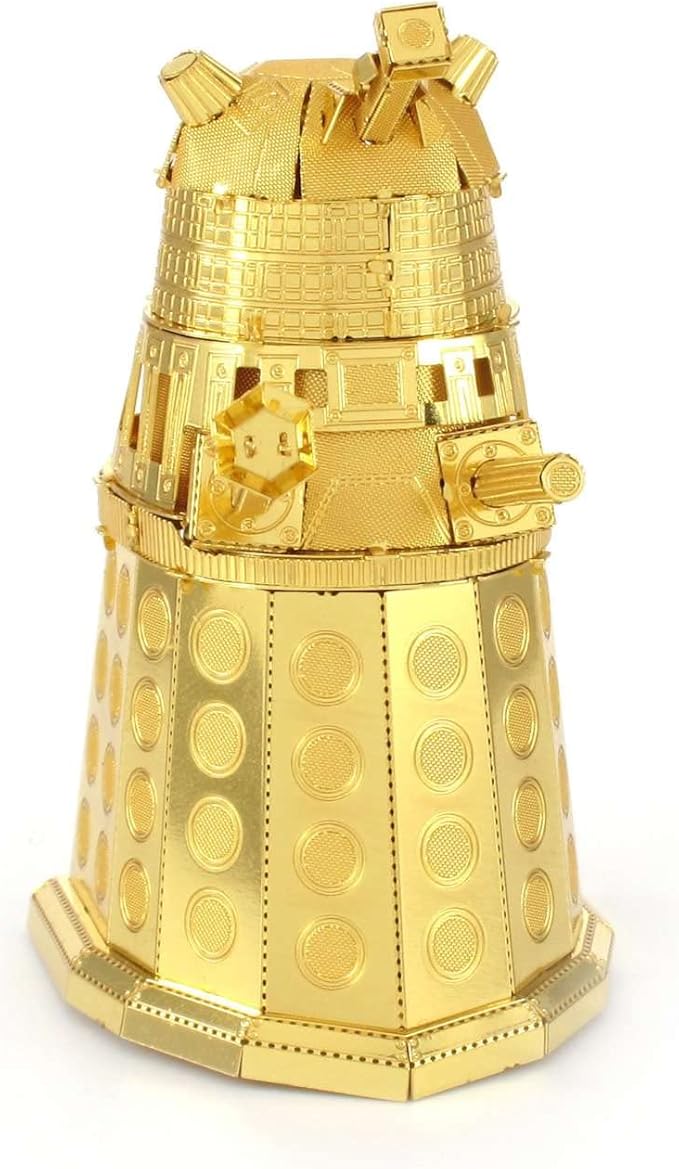 Fascinations Metal Earth Doctor Who Gold Dalek 3D Metal Model Kit