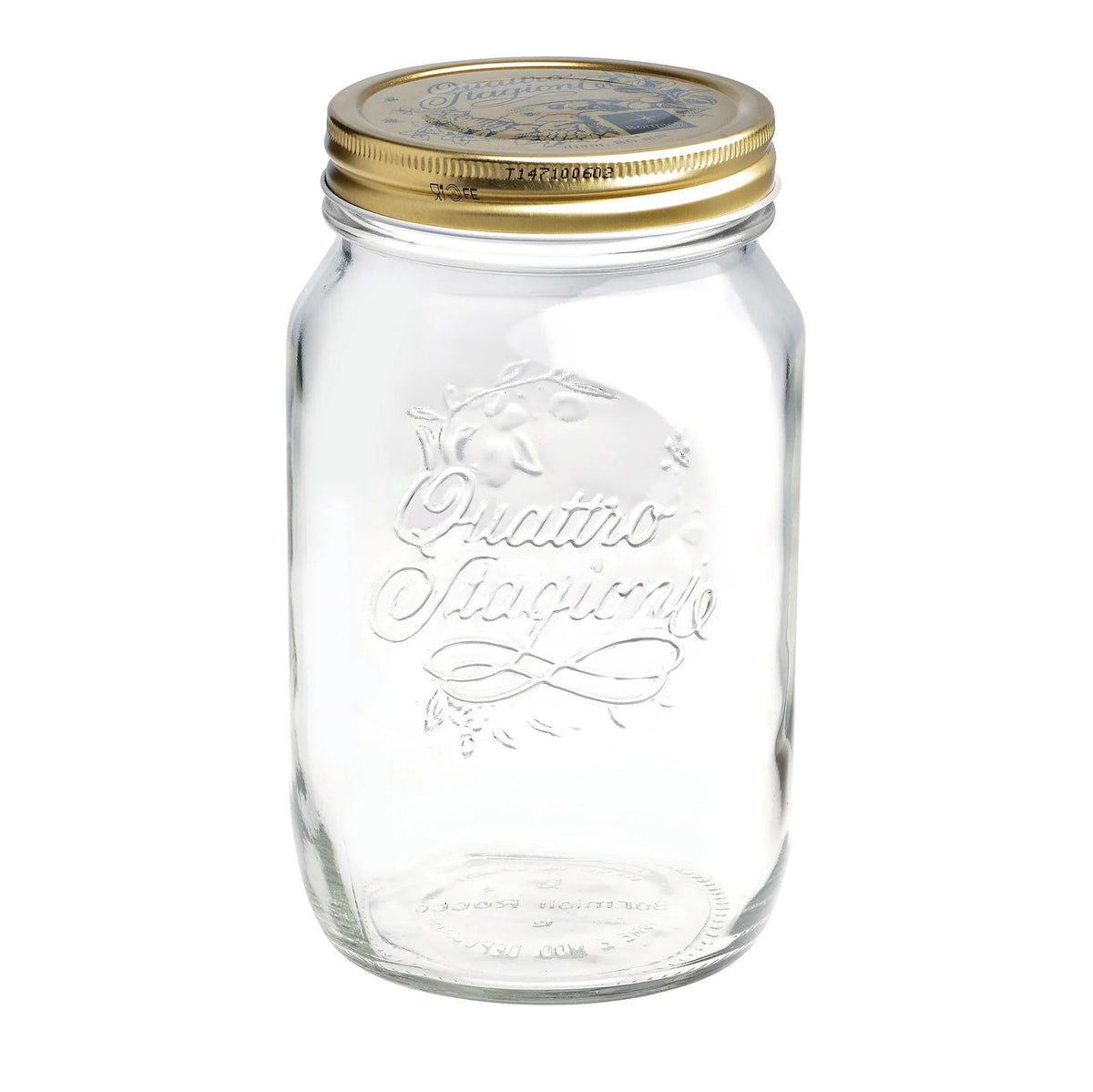 Bormioli Rocco Quattro Stagioni Jar, 33.75 oz