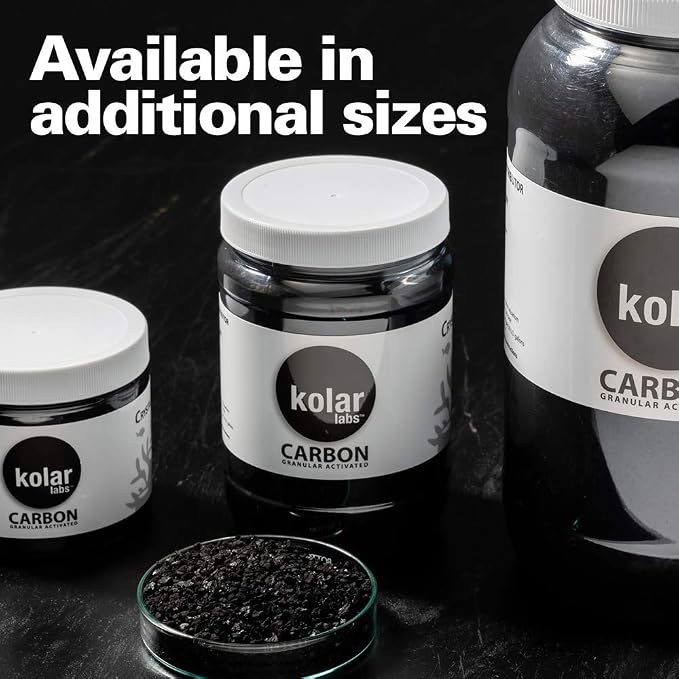 Kolar Labs Crystal Cal Activated Carbon – Small Jar, Activated Charcoal