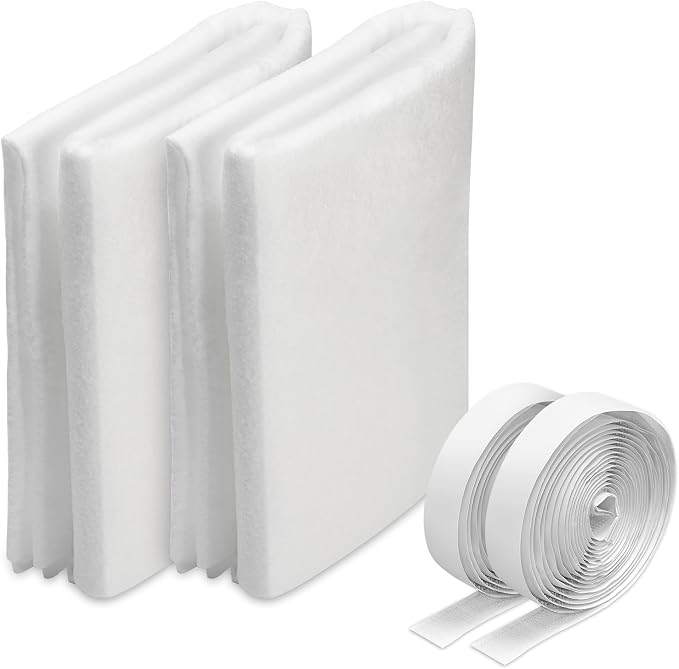 UCINNOVATE MERV 13 Filter Media 20"x90", 2 Pack 12.5 Ft² Cut to Fit