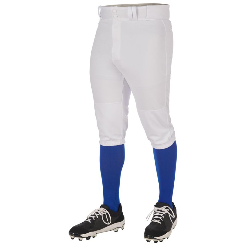 Champro Triple Crown 2.0 Baseball Knickers, Adult 2X-Large, White