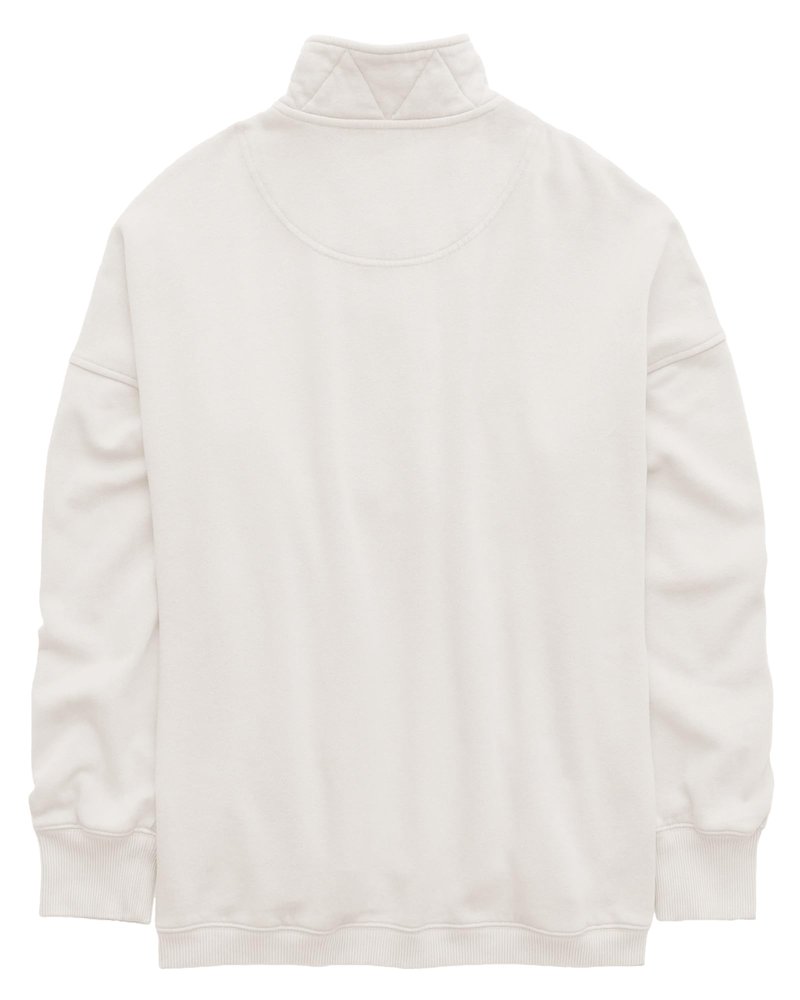 Gacaky Sweatshirt for Women Oversized Casual Long Sleeve Button Henley Neck Pullover Tops Fashion Outfits Clothes White L