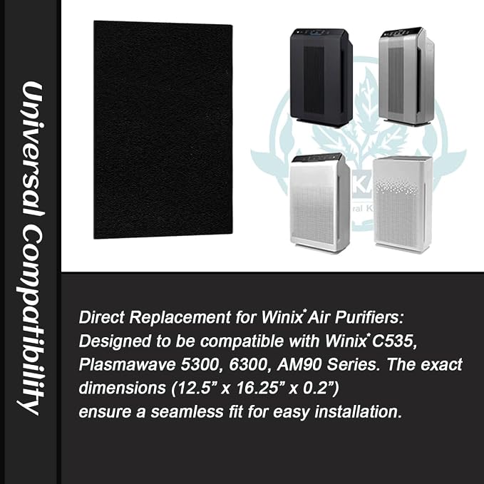 4-Pack Activated Carbon Pre-Filters Compatible