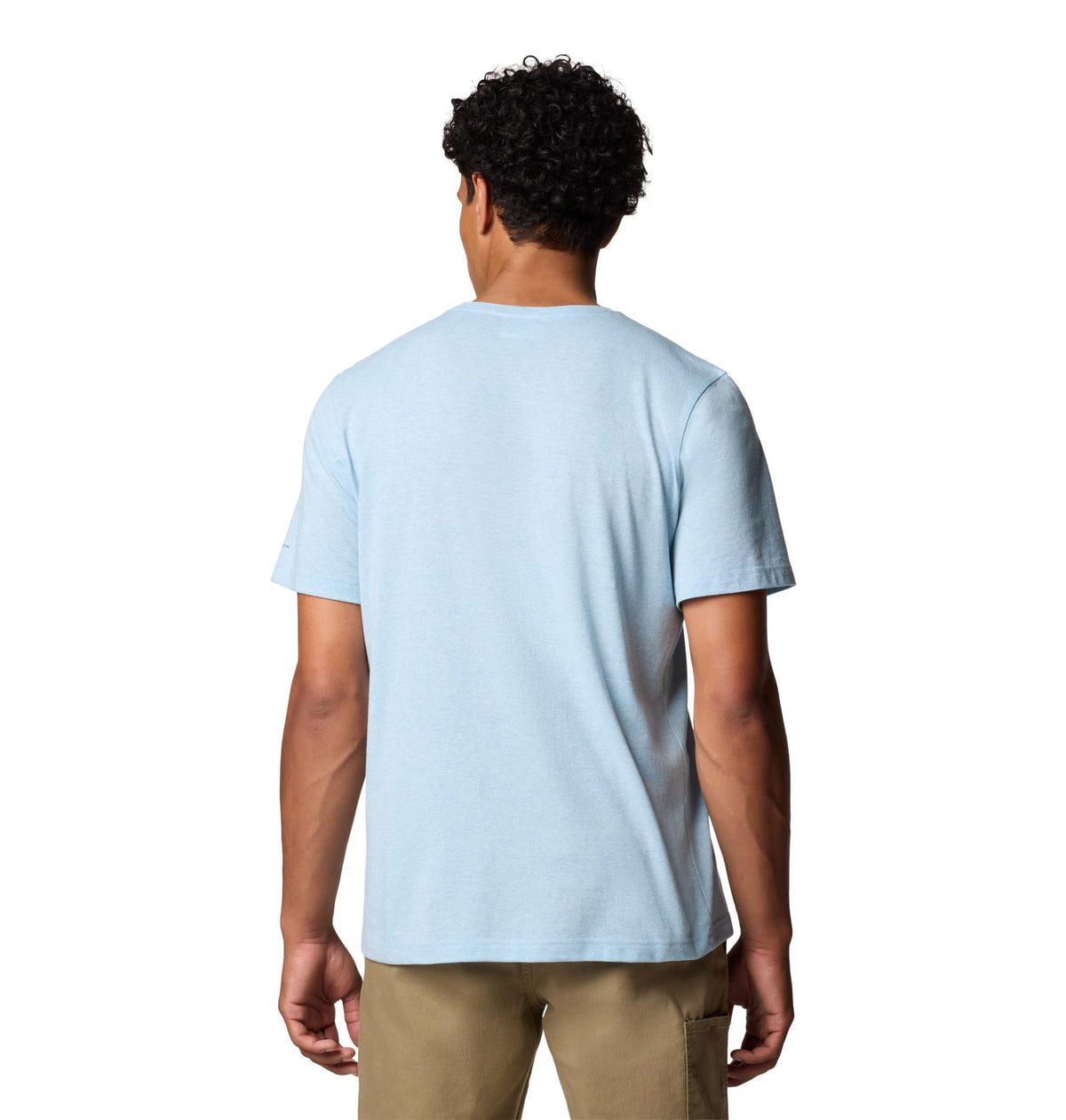Columbia Mens Thistletown Hills Short Sleeve T-Shirt, Ripple Blue Heather, 5X Tall