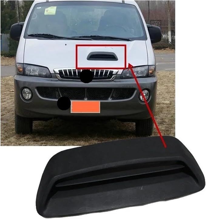Compatible With Hyundai H1 Starex SVX 1997-2007 Car Air Flow Intake Vent Bonnet