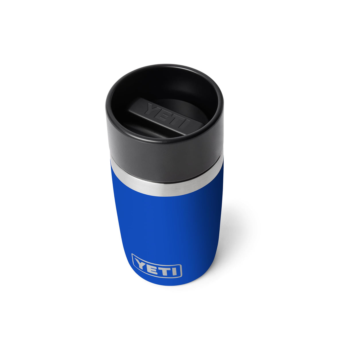 YETI Rambler 8 oz Travel Bottle, Stainless Steel, Vacuum Insulated with Leakproof Commuter Cap, Royal Blue