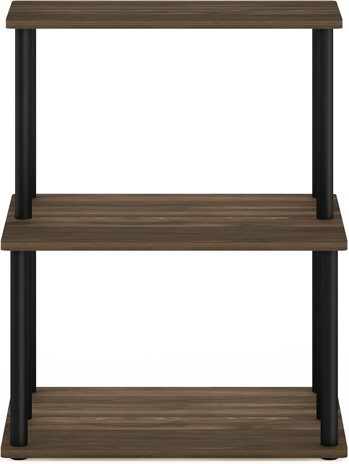 Furinno Turn-N-Tube 3-Tier Toolless Multipurpose Printer Stand Display Storage Shelf