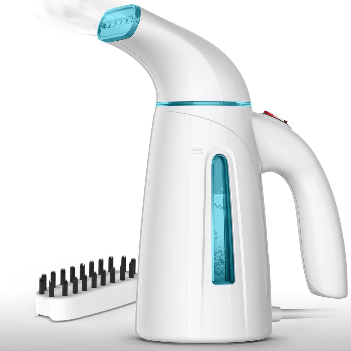 OGHom Steamer for Clothes,Portable Handheld Travel Steamer,240ml Large Capacity,700W,30 Second Fast Heat Up Garment Steamer (Turquoise)