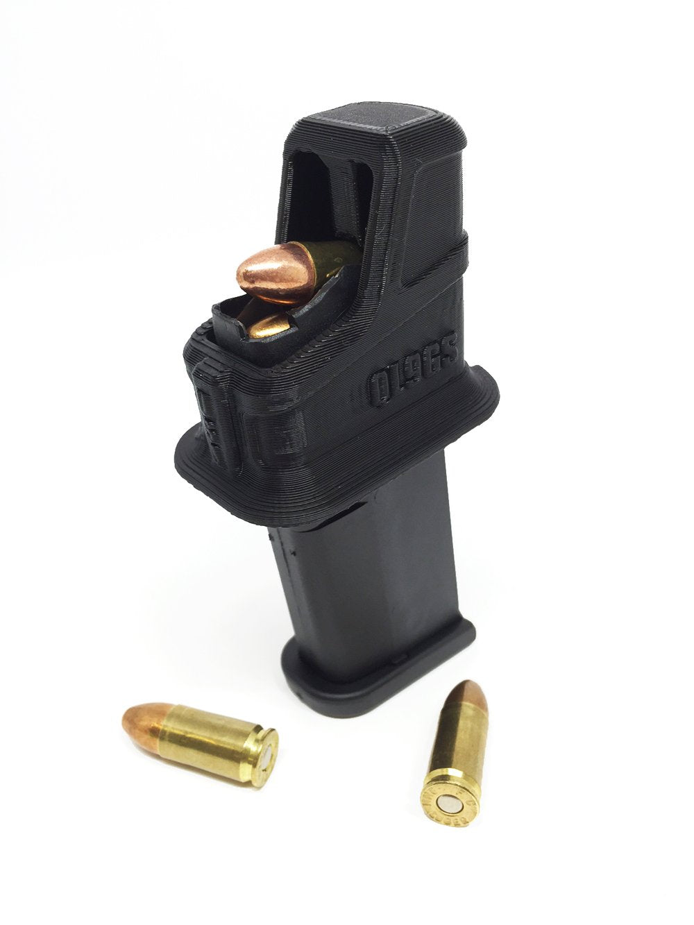 Hilljak Glock 43 Single-Stack 9mm Magazine Speed Loader Black