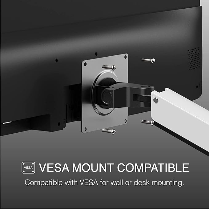 Packard Bell airFrame 27" FHD Monitors + Wireless Keyboard & Mouse, VESA Mount Compatible, HDMI/VGA, Tilt, Slim Bezel, for Home, Office, Light Gaming – 2 Pack