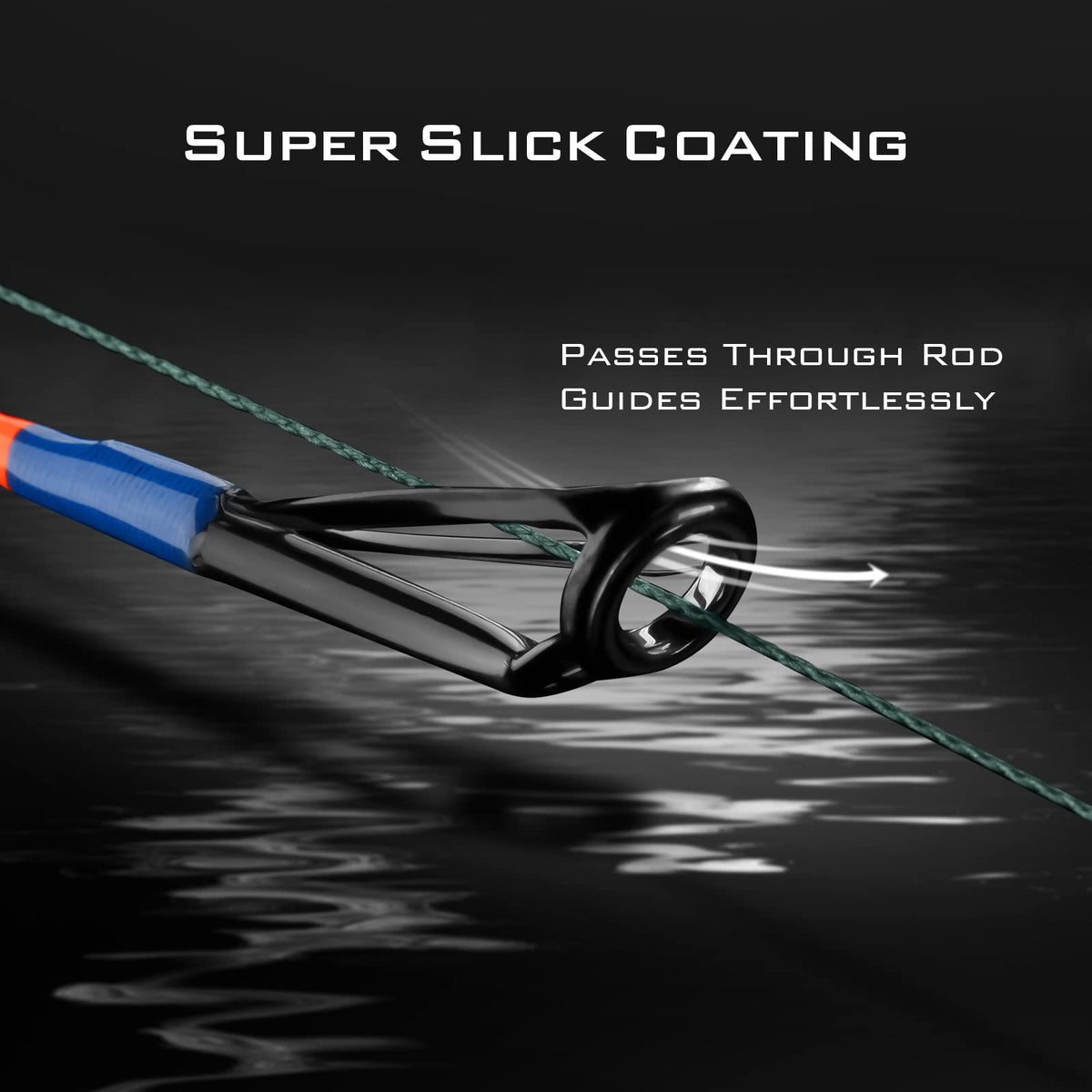 KastKing Superpower Braided Fishing Line, Moss Green, 80 LB, 300+27 Yds(8 Strands)