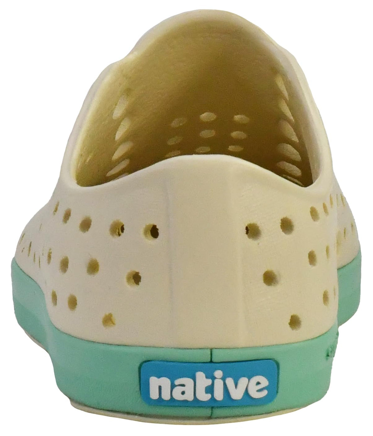 Native Shoes Unisex-Kids Jefferson Sneakers, Bone White/Fresco Green, 11 Little Kid