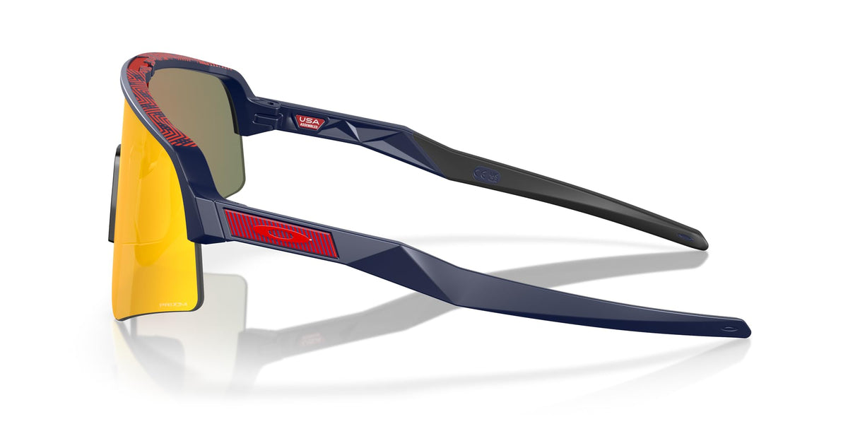 Oakley Man Sunglasses Matte Navy Frame, Prizm Ruby Lenses, 0MM