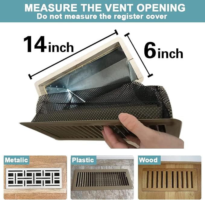 Floor Register Cover Trap, Floor Air Vent Cover Screen