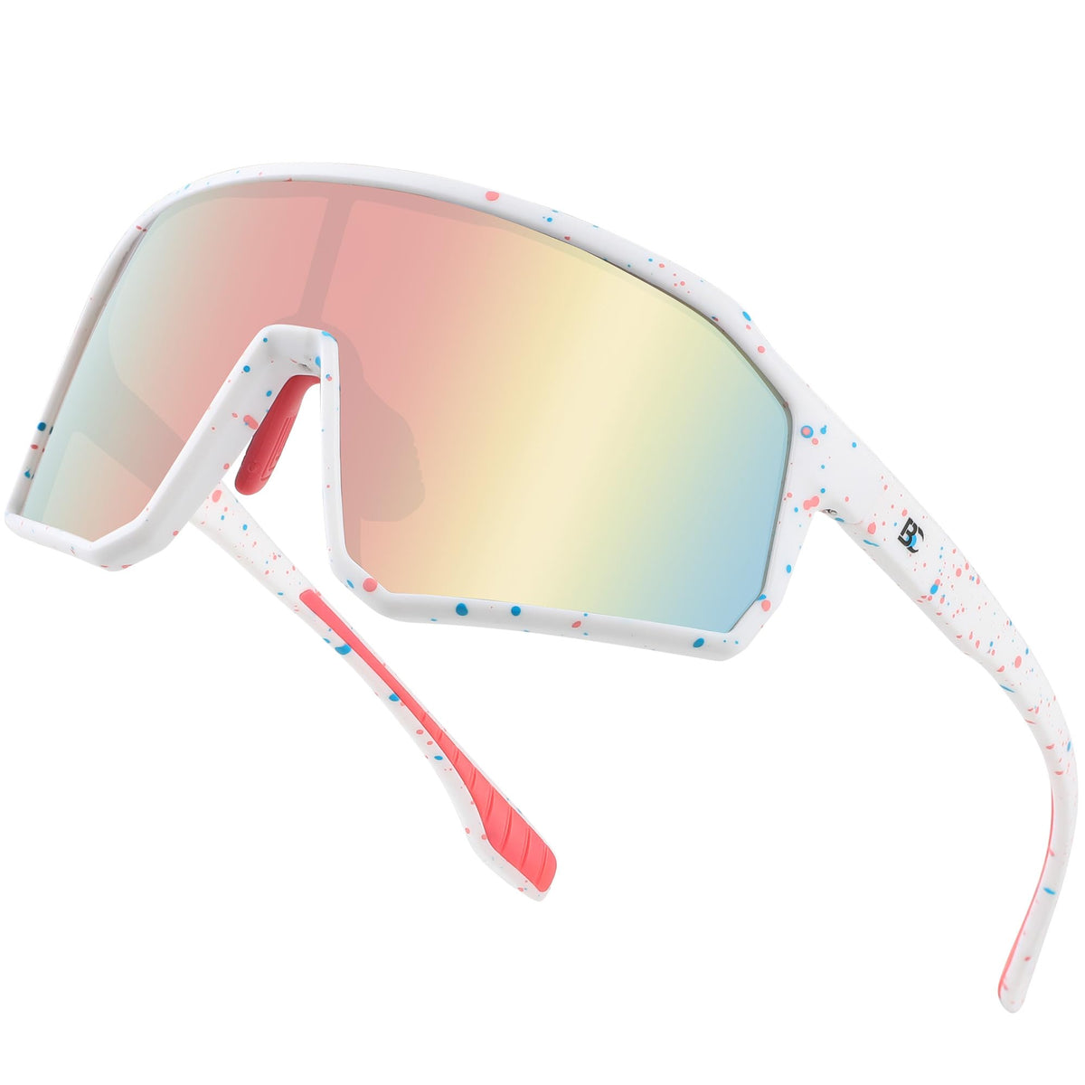 BIRCEN Kids Baseball Sunglasses for Youth - Boys Girls Polarized Sports Sun Glasses UV Protection for Cycling Age 5-12