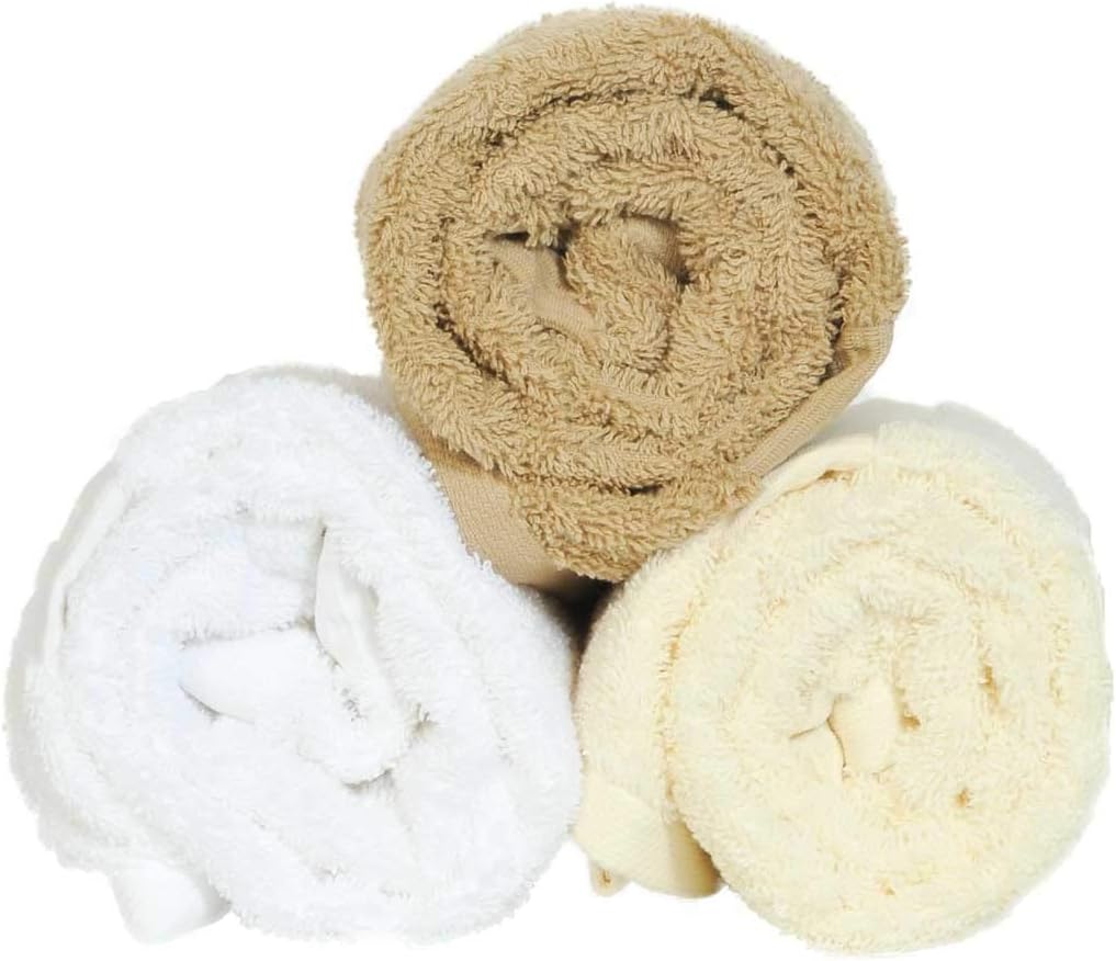 Premium Cotton 4 Pack Turkish Bath Towels 27x54 Ultra Absorbent Daily Use (4, White)