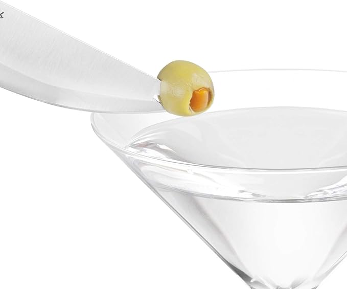 Final Touch Bar Knife & Zester Cocktail Garnish Tool Set