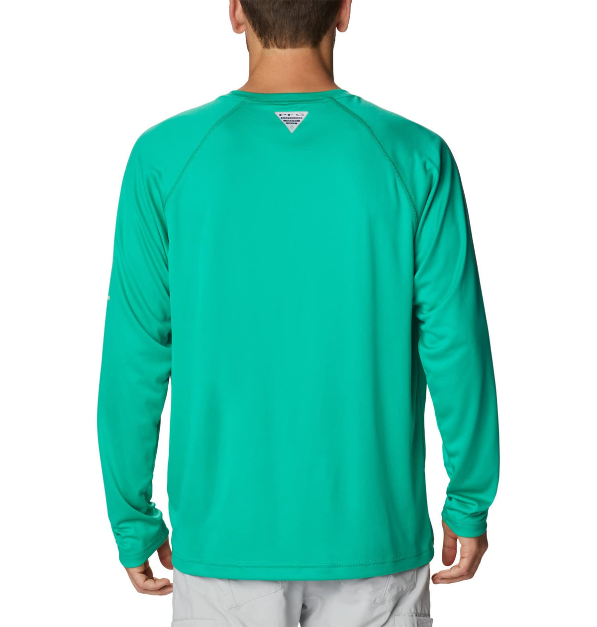 Columbia Men's Terminal Tackle Long Sleeve Fishing Shirt, Circuit/Key West Logo, XX-Large