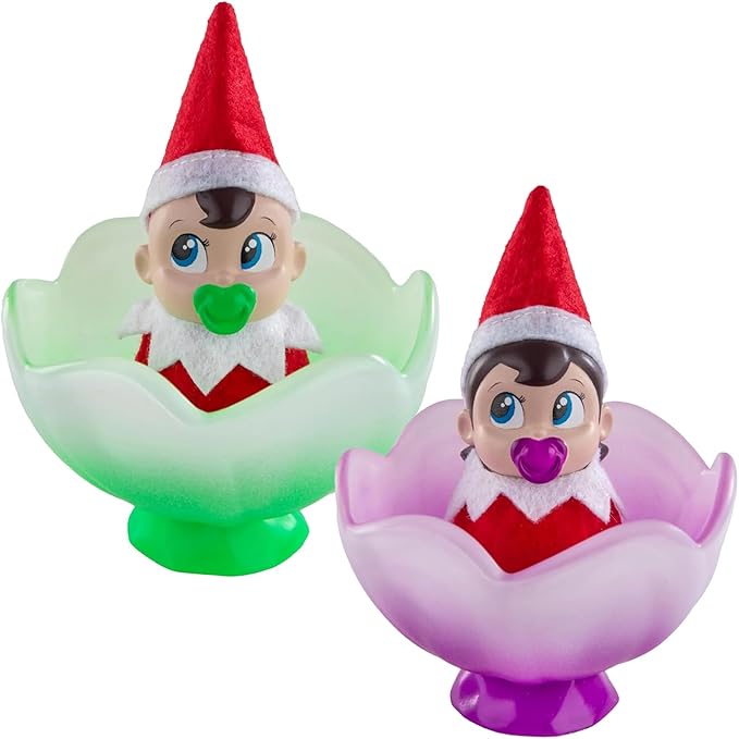 The Elf on The Shelf Frost Pips Duo: Boy and Girl Mini-Blooms