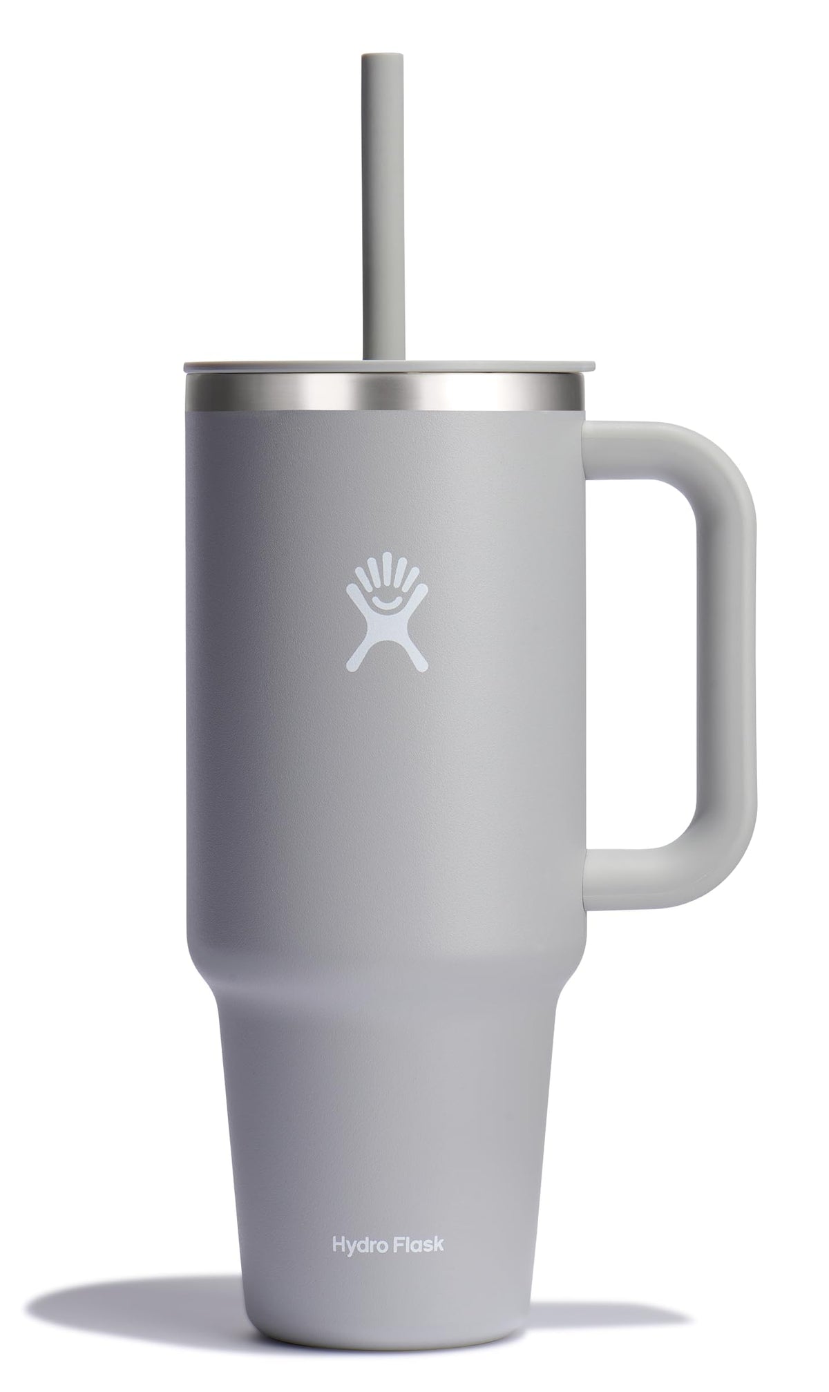 Hydro Flask 40 Oz Travel Tumbler with Handle, Lid and Straw - Insulated Stainless Steel in 40 Oz Birch