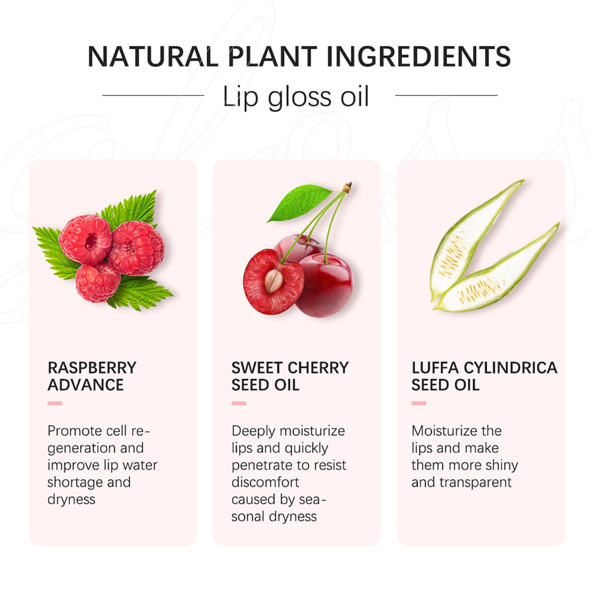 Hydrating Lip Glow Oil Moisturizing Plumping Lip Tint Lip Gloss Transparent Lip Balm Long Lasting Nourishing Repairing Lightening Lip Lines (000# CLEAR)