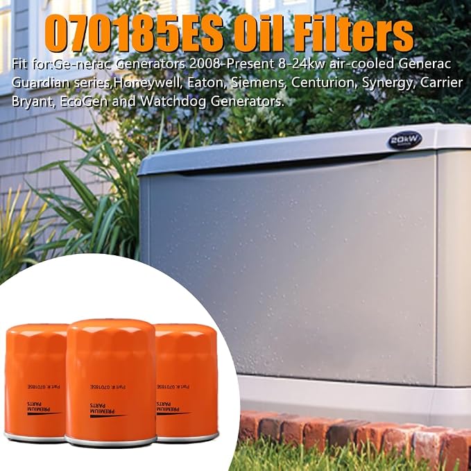 070185ES Oil Filters 90mm High Capacity