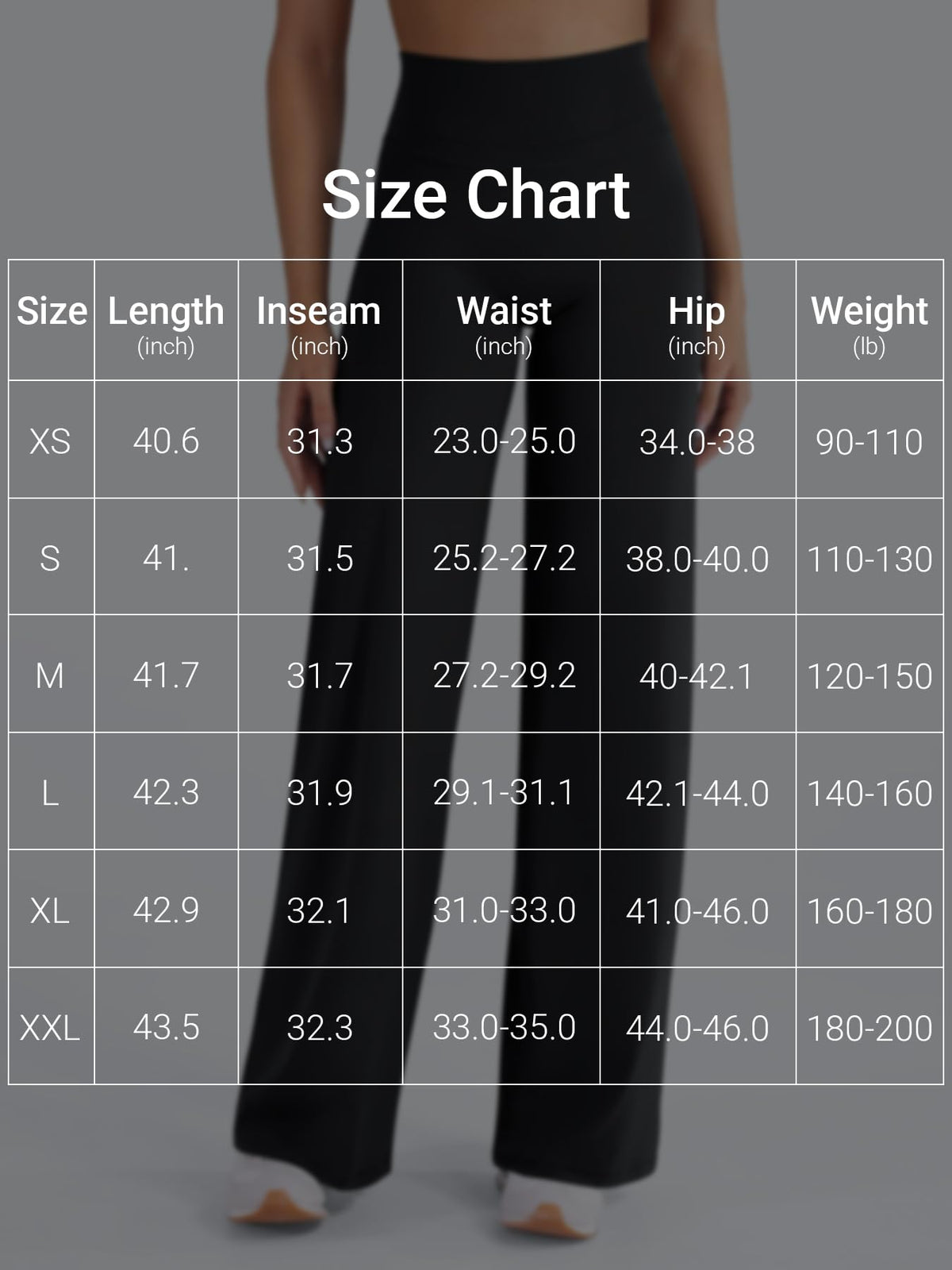 HIGORUN Women Straight Leggings Bottoms High Waisted 31" Wide Leg Pants