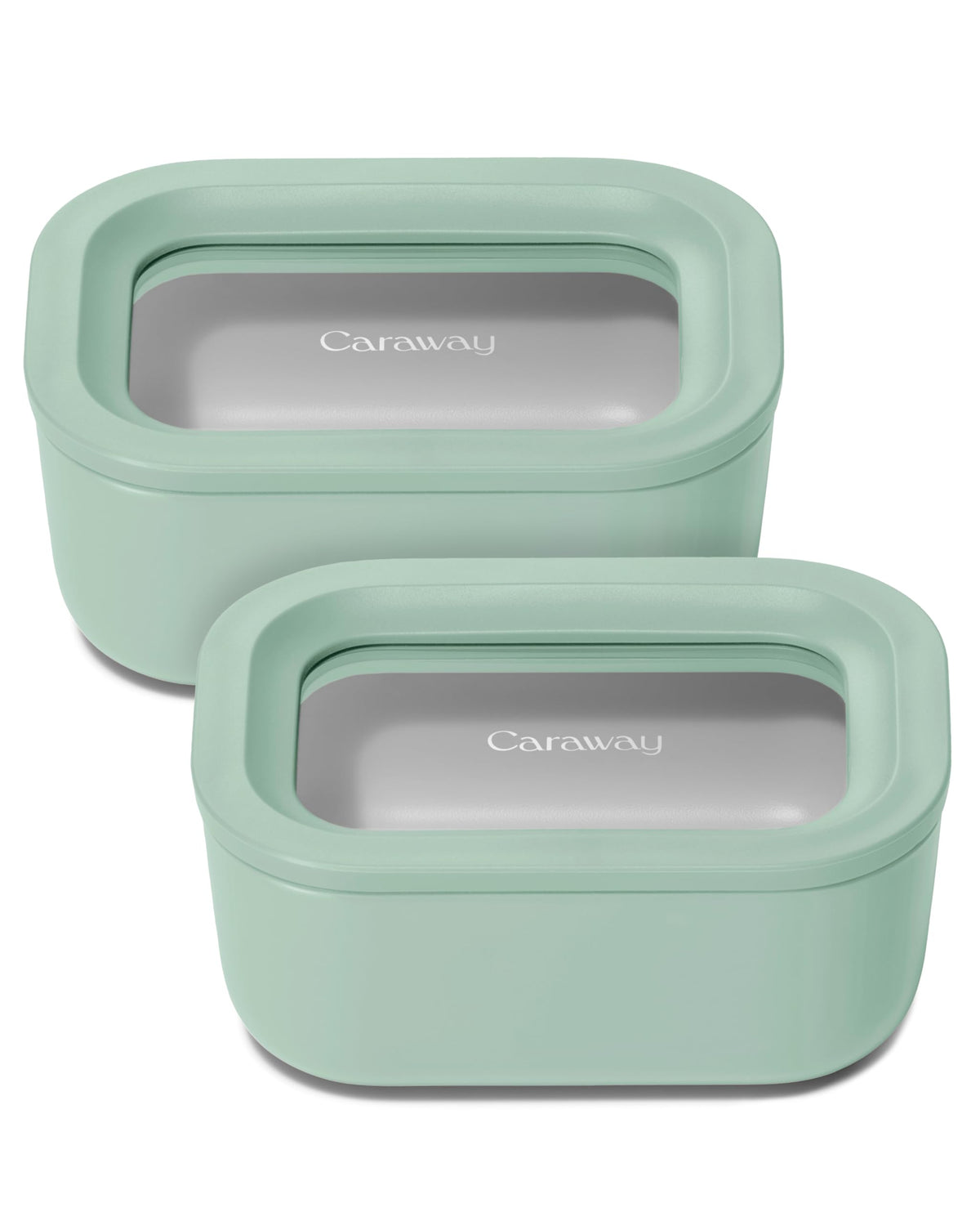 Caraway 6-Piece Glass Food Storage Container Set