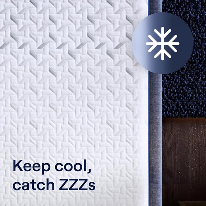 Nectar Classic Hybrid 12” Cal King Mattress - Medium Firm - Memory Foam & Innerspring Coils - Cooling Top Layer - Pressure-Relief - Mattress in a Box - 365-Night Trial & Forever Warranty