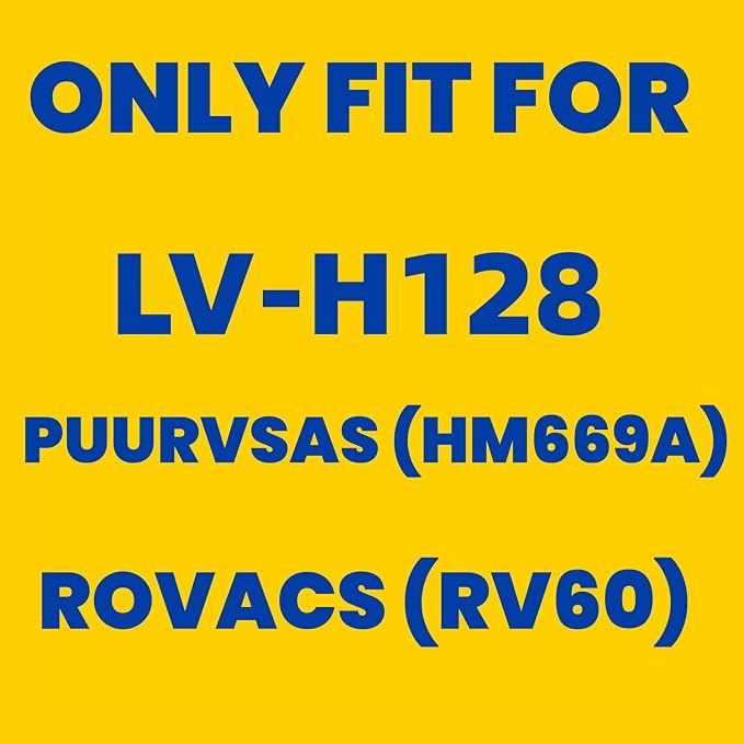 4 Pack LV-H128 Replacement Filter Compatible