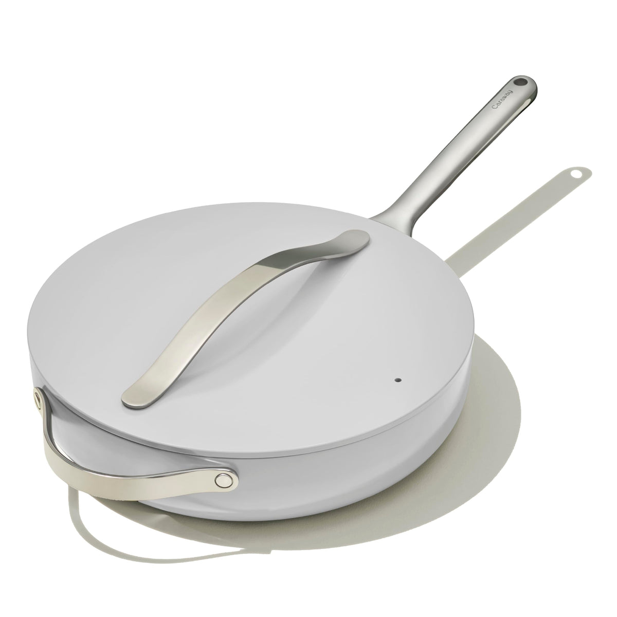Caraway Non-Stick Ceramic Sauté Pan with Lid (4.5 qt, 12")