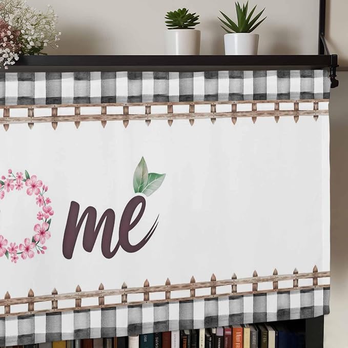 Spring Flowers Curtain Valances