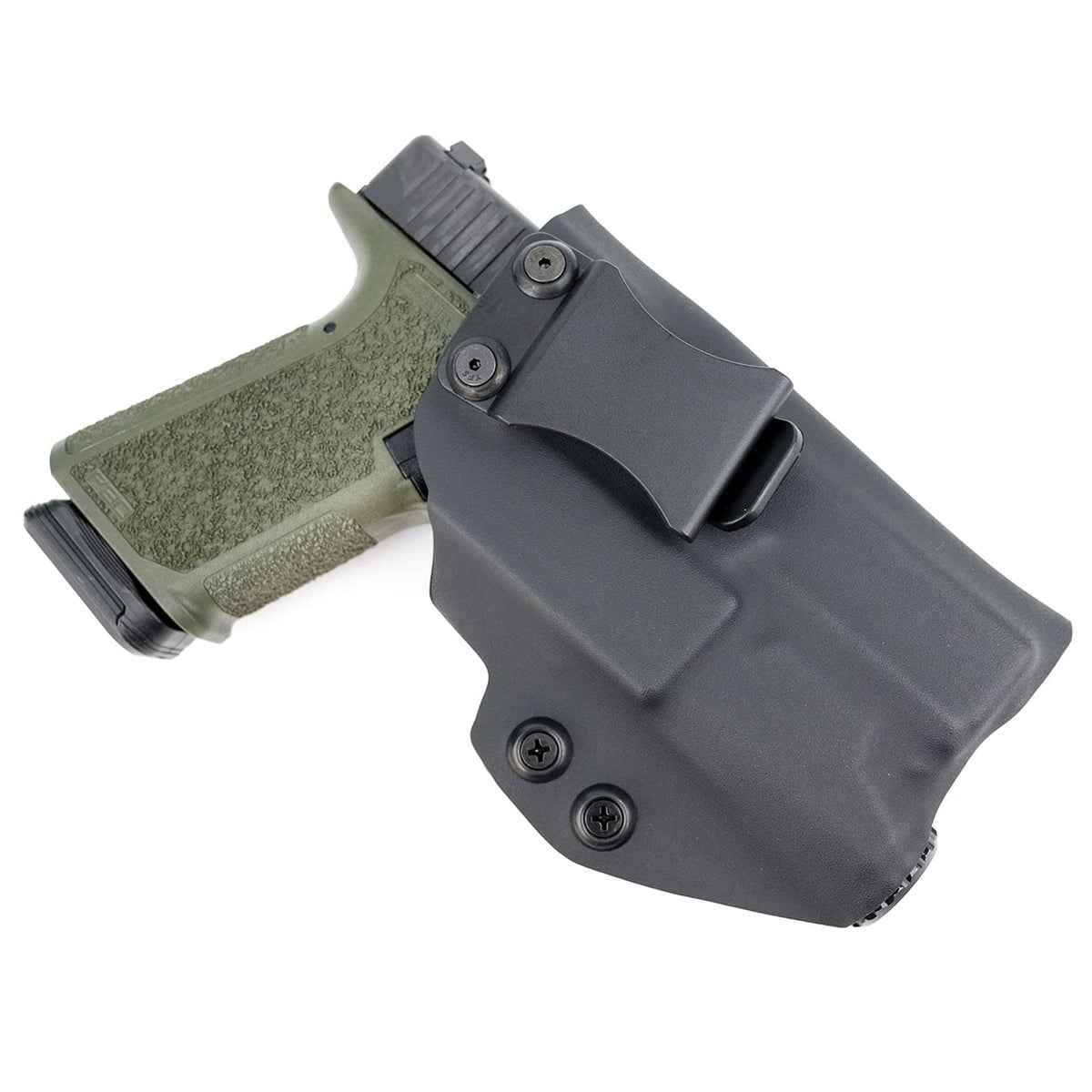 R&R Holsters Inside The Waistband (IWB) Holster - Olight Baldr S - Black (Right-Hand, for Sarsilmaz SAR 9)