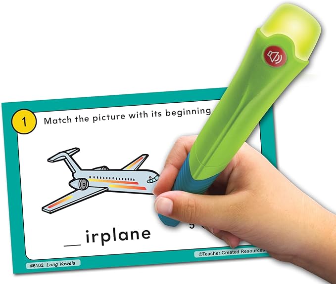 Teacher Created Resources Power Pen Learning Cards: Long Vowels (TCR6102)