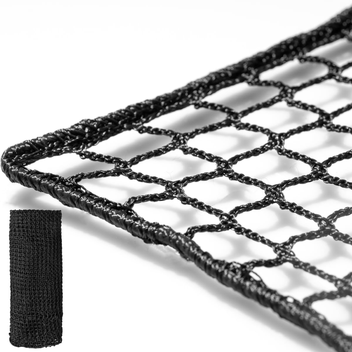 Morelux 10x10ft Heavy-Duty Golf Hitting Impact Net, Black