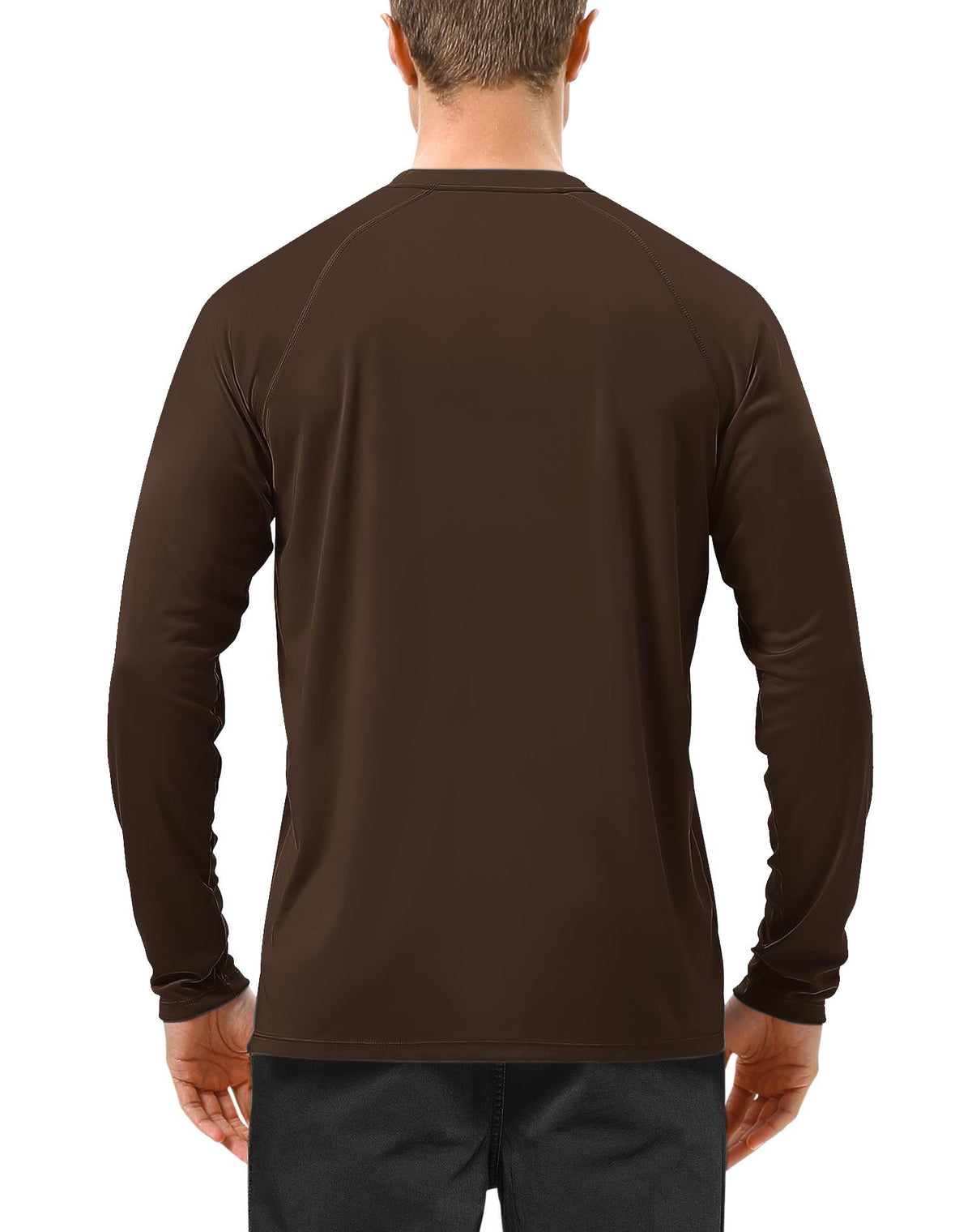 Roadbox Mens UPF 50+ Long Sleeve SPF Diving Rash Guard UV Sun Protection Shirts for Outdoor Fishing Hiking Swimming Running
