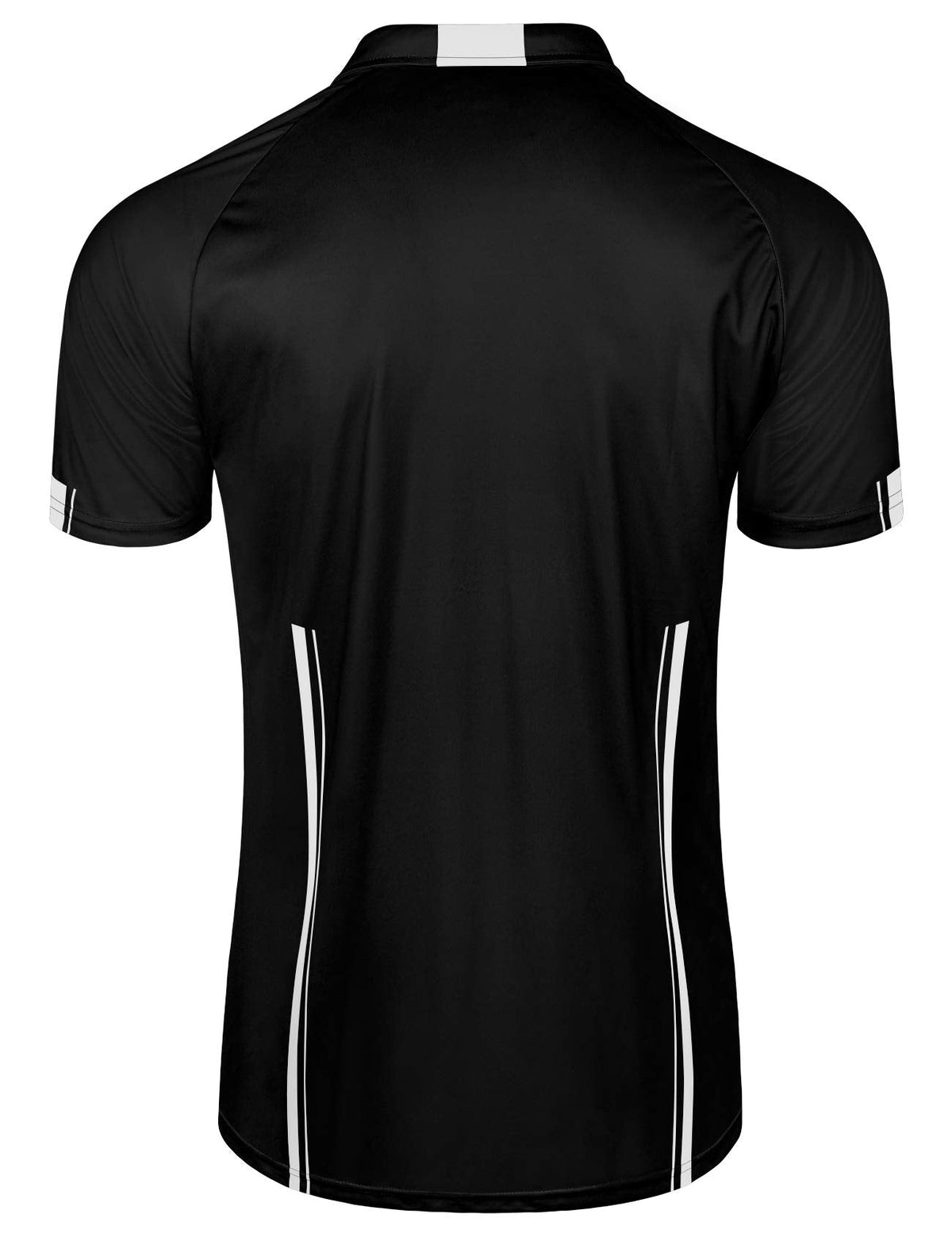 FitsT4 Sports Pro Soccer Referee Jersey Short Sleeve Youth Ref Shirts Black XX-Small