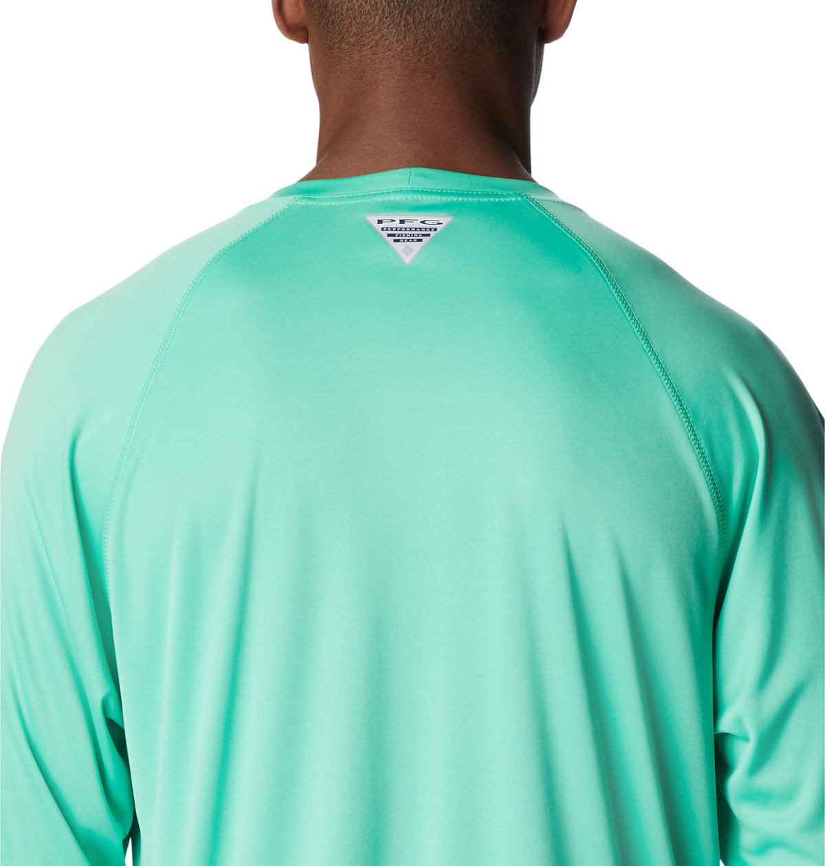Columbia Men's Terminal Tackle Long Sleeve Shirt, Light Jade/Metal Logo, 3X Big